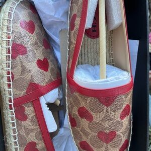 Coach collins valentine flats